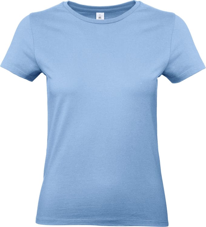 B&C #E190 Ladies' T-shirt CGTW04T - sky blue - M
