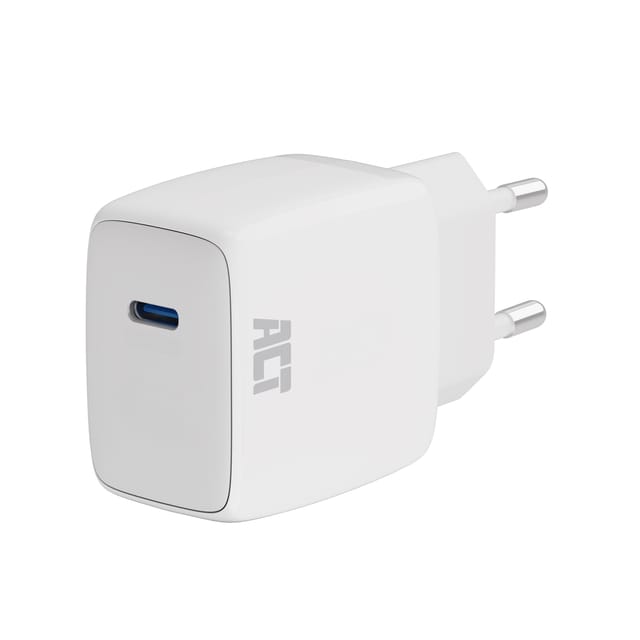 ACT USB-C Lader 35W met Power Delivery PPS en GaNFast AC2135