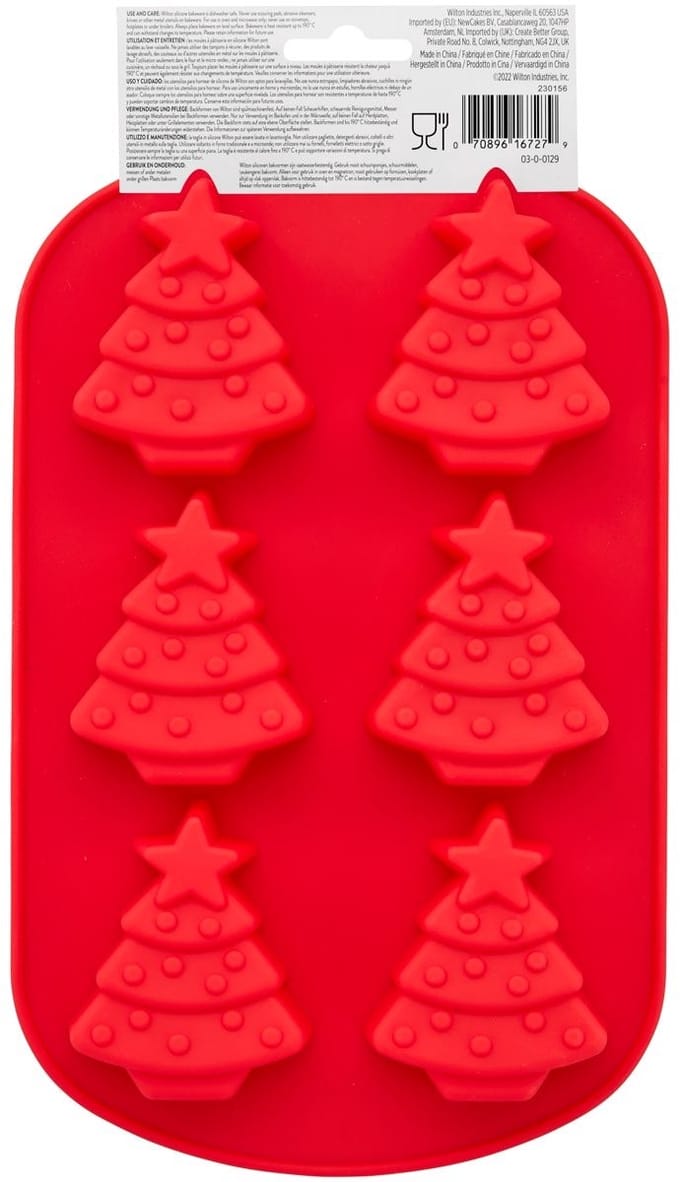 Wilton Siliconen Mal Kerst - DIY Bakvorm - Kerstboom