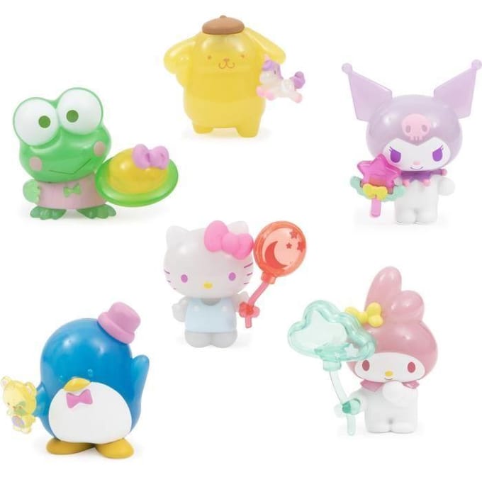 Doos met 6 beeldjes - GPTOYS - HELLO KITTY - HKT11 - Collectie - 5 cm - Vanaf 6 jaar
