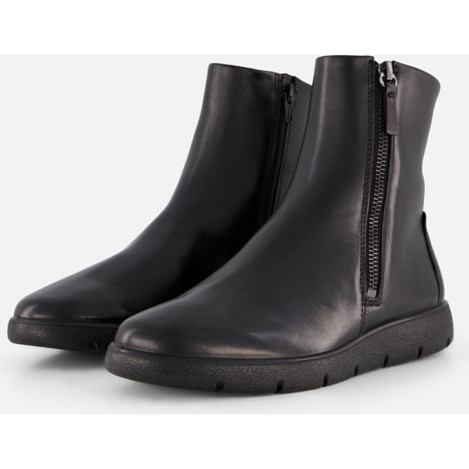 Ecco Ecco bella 2 W zip enkellaarsjes zwart