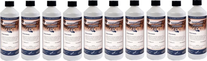 handzeep Orange 500 ml - set van 10 stuks - Voordeelverpakking