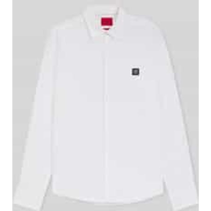 Slim Fit vrijetijdshemd van katoenmix model 'ERMO'
