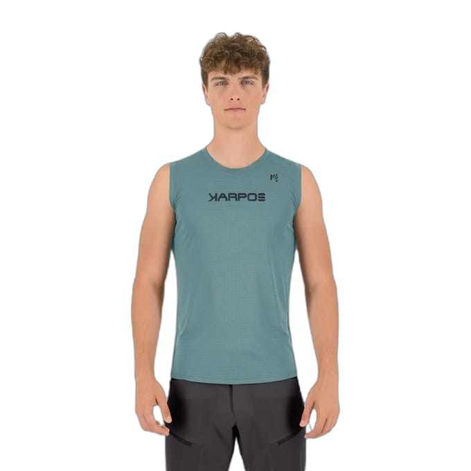 Karpos Loma Evo Mouwloos T-shirt Blauw 3XL Man