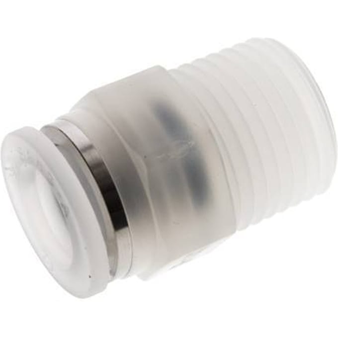 12mm x R1/2'' PA Insteekfitting Buitendraad EPDM/PTFE