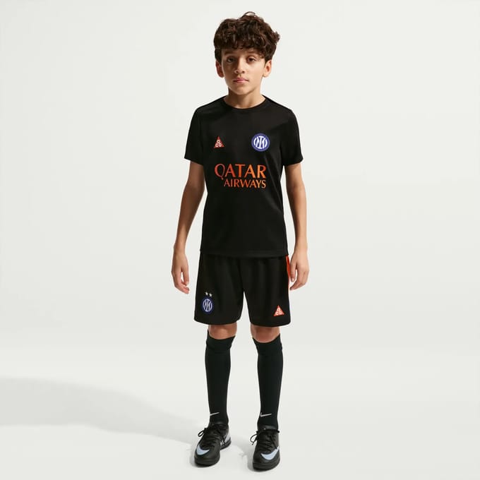Inter Milan Prematch shirt voor kinderen ACG 2025/26