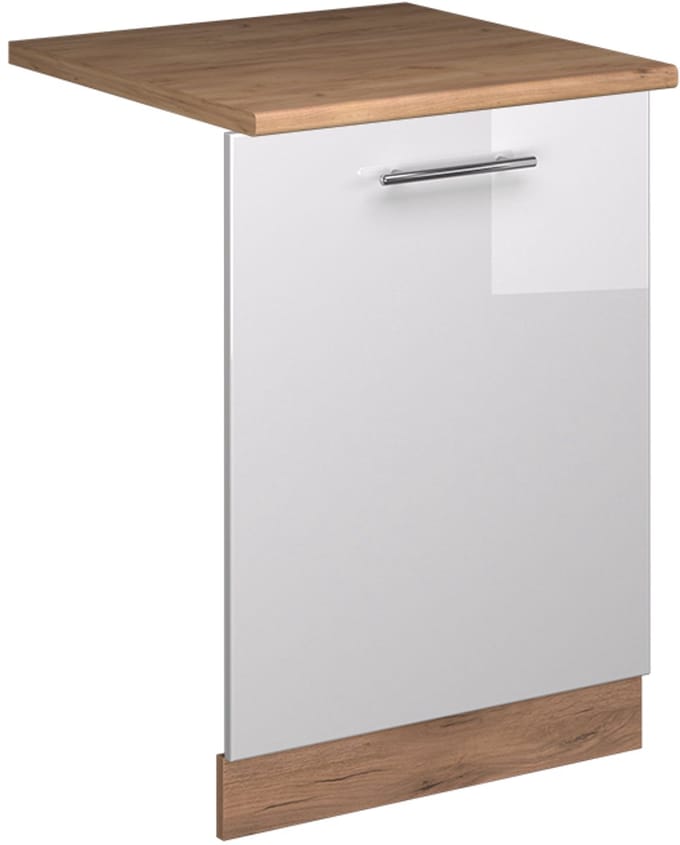 Vicco Fame-Line Vaatwasserfrontpaneel – 60 cm, WB Eik Wit Hoogglans