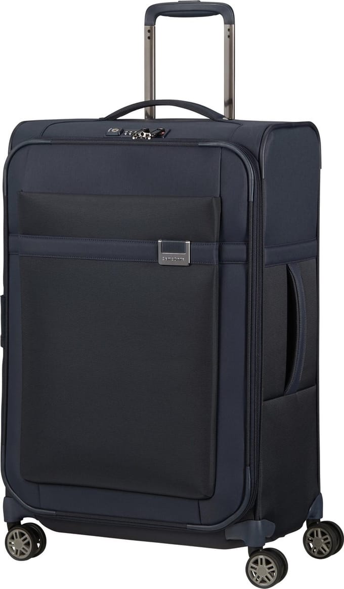 Samsonite Koffer - Airea Spinner 67/24 uitbreidbaar (Medium) Dark Blue