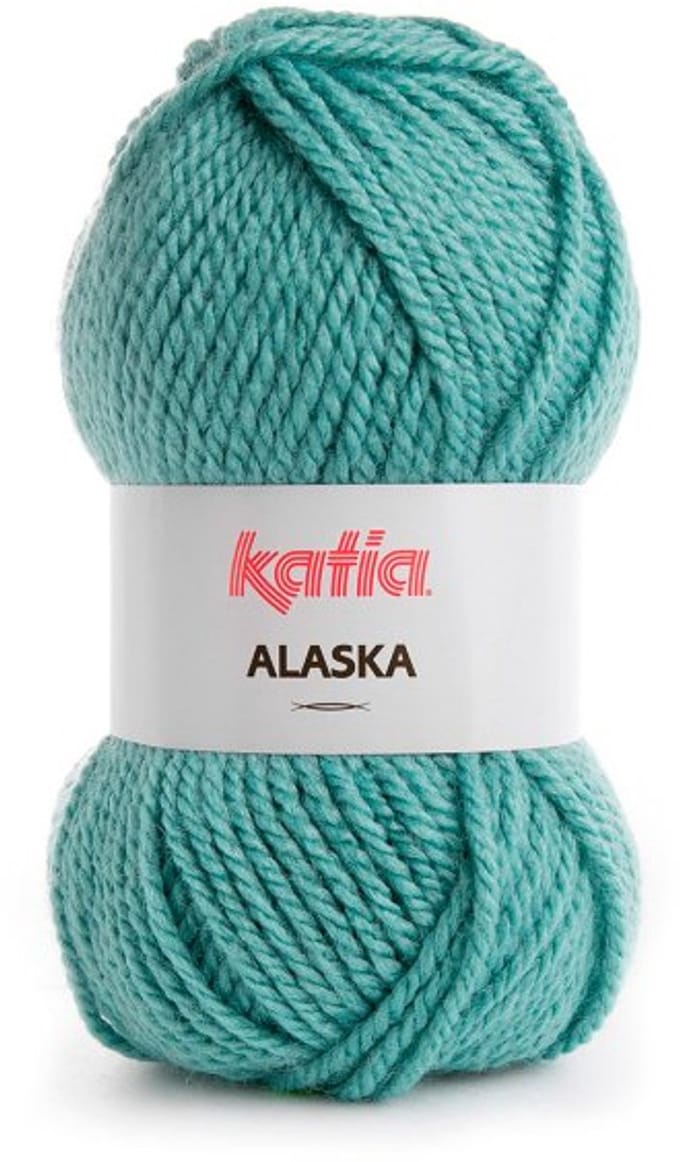 Katia Alaska - 49 vergrijsd mintgroen - Acryl Garen