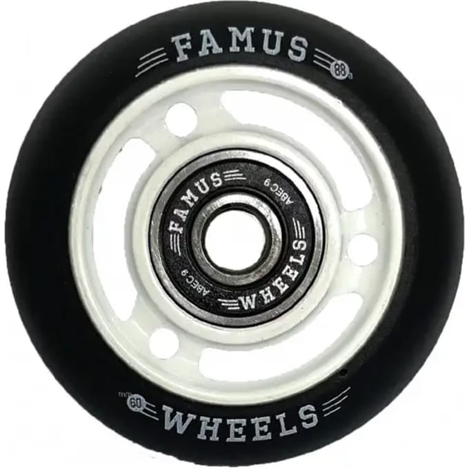Set van 4 rollerwielen Famus Wheels 88A