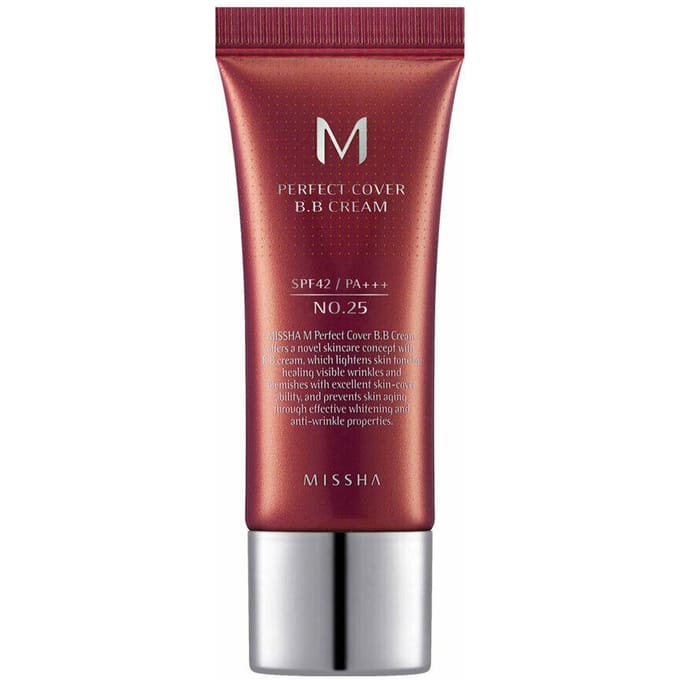 Missha m perfect cover b.b cream spf42/pa+++ non. - 25 beige chaud 20ml