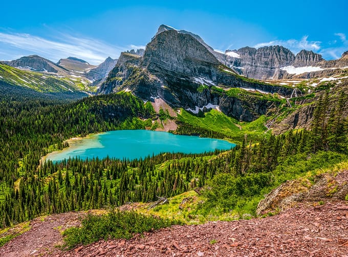 Castorland puzzel Grinnell Lake 3000 stukjes