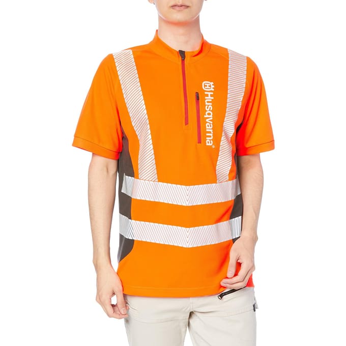 Husqvarna werk t-shirt high viz tech m