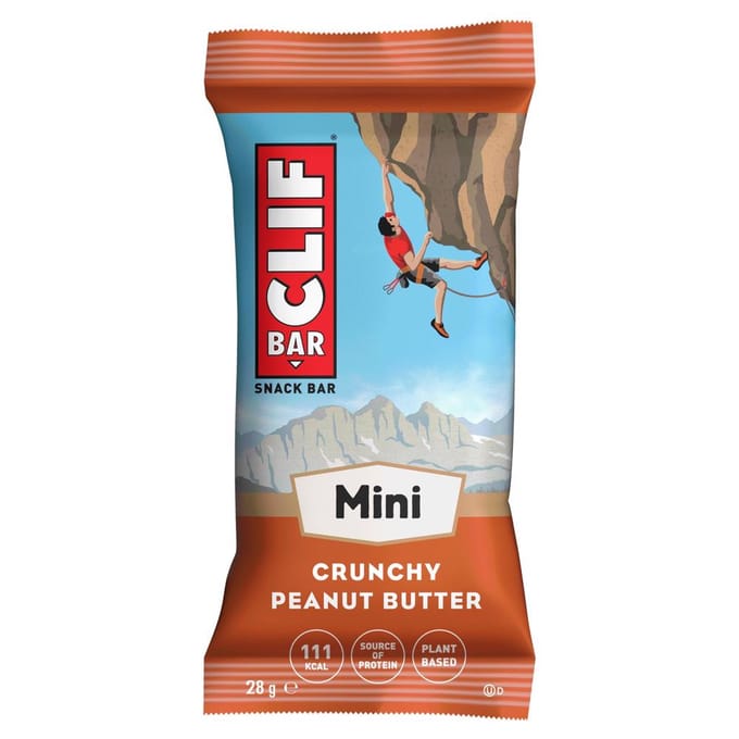 Clif Bar Mini Crunchy Peanut Butter (per 10 in doos)