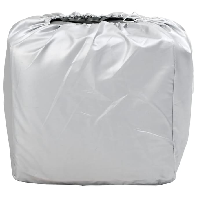 Bâche de Voiture SUV pour Protection contre la Grêle Couverture Complète Taille Moyenne Gris et Argent