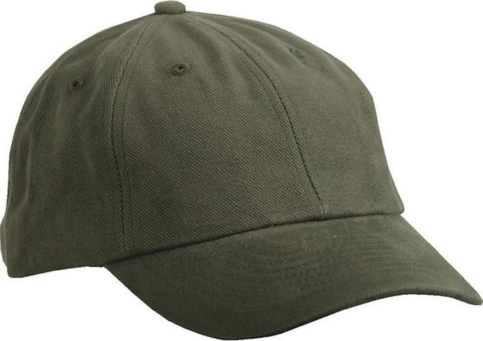 Myrtle Beach Volwassenen Unisex 6 Panel Raver Cap (Olijfgroen)