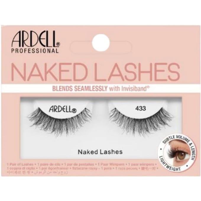 Ardell Naked Lashes Wimpers #433 Zwart 1 Stuk