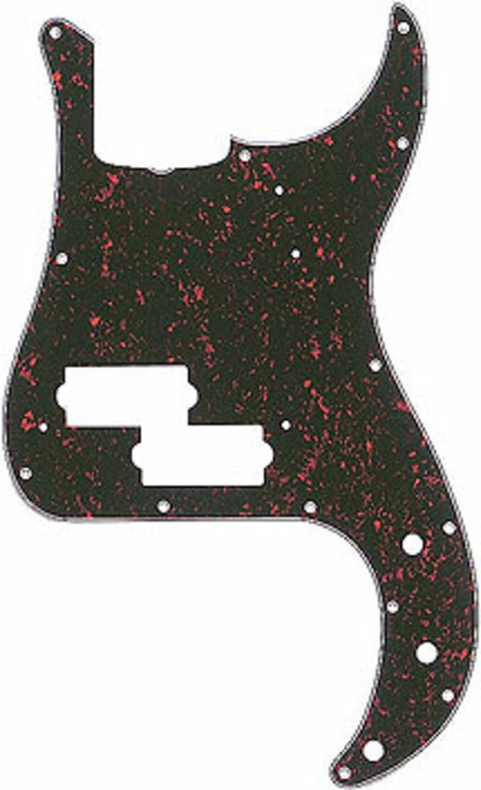 Fender Pickguard ´62 Precision bas Tortoise Shell 4-Ply - Pickguard voor basgitaar