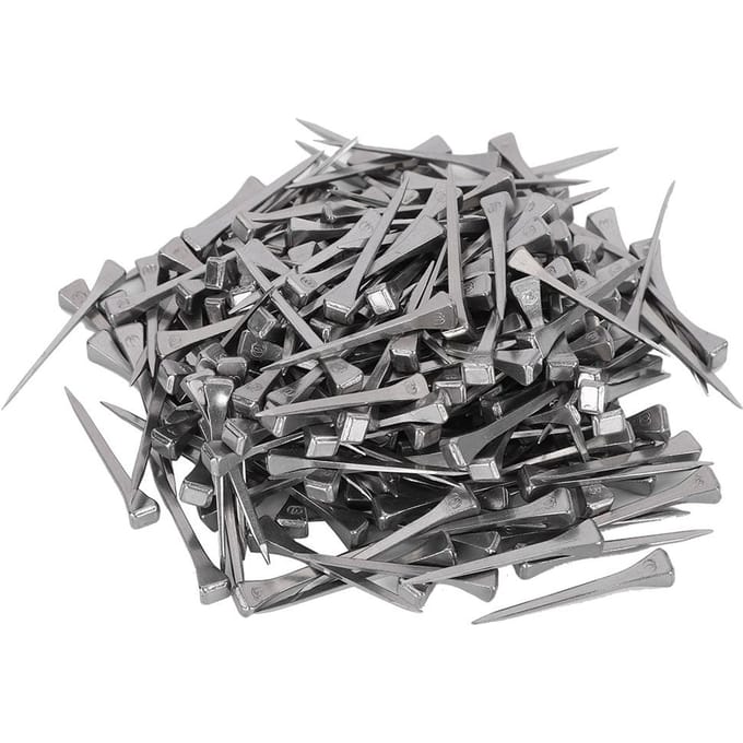 250 stuks Staal E4 Hoefnagel Paard Gereedschap Uitrusting Accessoires 4.8CM gray