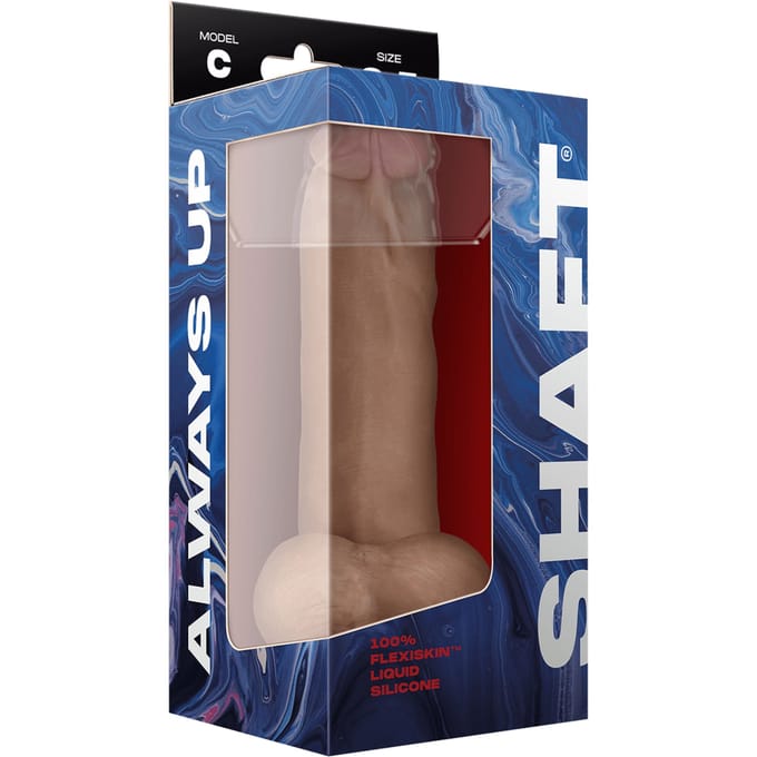 Realistische Dildo Shaft Siliconen Ø 4,5 cm (15,5 cm)