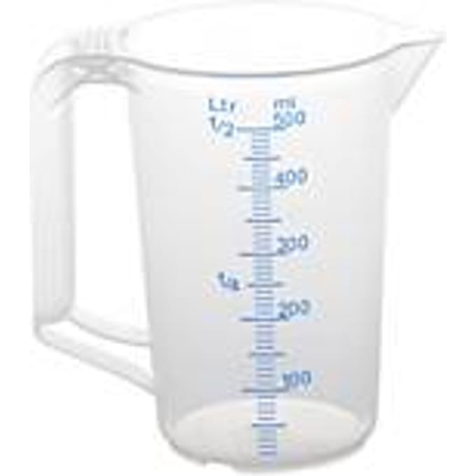 Maatbeker, 500 ml, ø 90 x H 135 mm