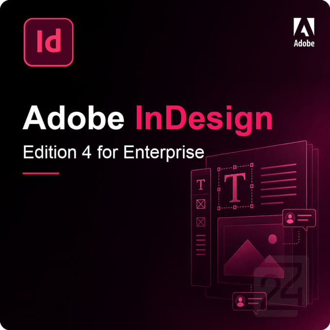 Adobe InDesign - Edition 4 for Enterprise 1 - 9 Gebruiker(s)