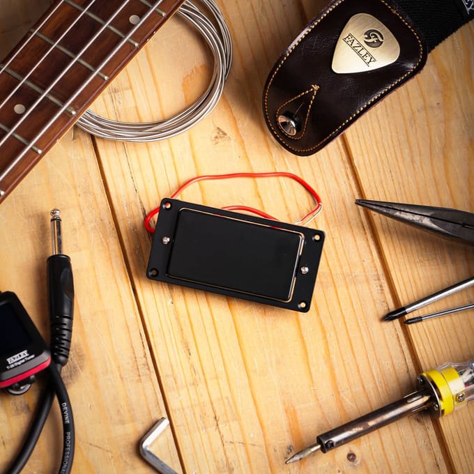 Passieve Humbucker voor basgitaar - Fazley 10574