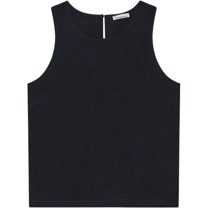 Damestanktop KnowledgeCotton Apparel Linen-mix