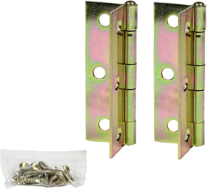 Benson Scharnierset 76 x 35 mm Inclusief Schroeven - 14 delig
