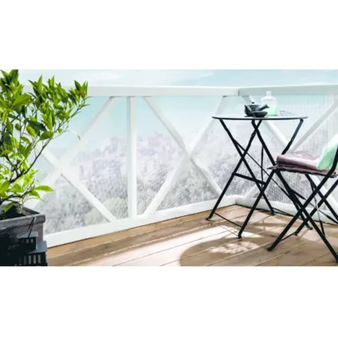 Nortene Windscherm Cuadranet - Synthetisch - Wit - 100x300cm