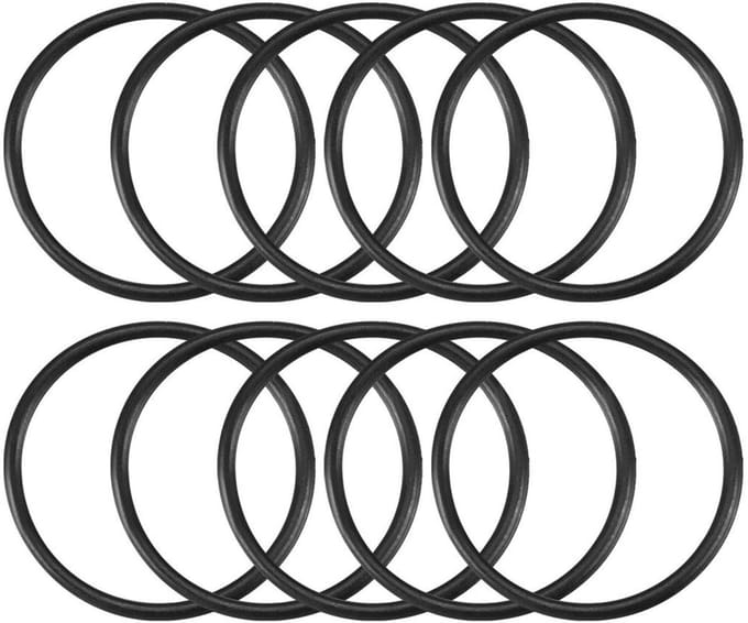 Dailygoods- O-ringen 10 Stuks - Nitrilrubber - 32 mm Buitendiameter - 25 mm Binnendiameter - 3,5 mm Breed - Afdichtingsset - Afdichtringen