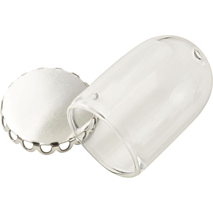 Decoratieve hanger "Glazen stolp" , 2 delen