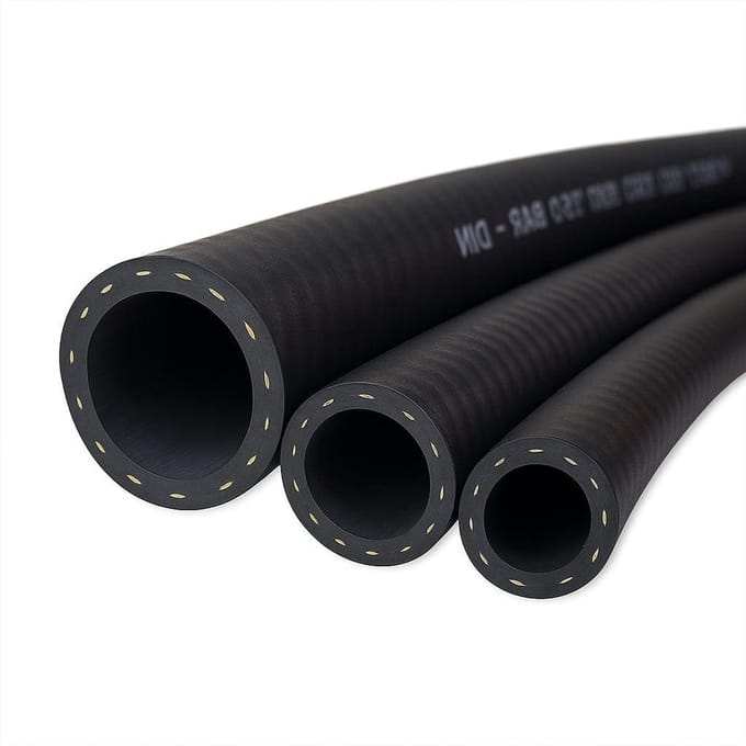 Koelwaterslang - Rubberen slang - Koeling en verwarming - Hittebestendig EPDM - 20 x 27 mm - Zwart