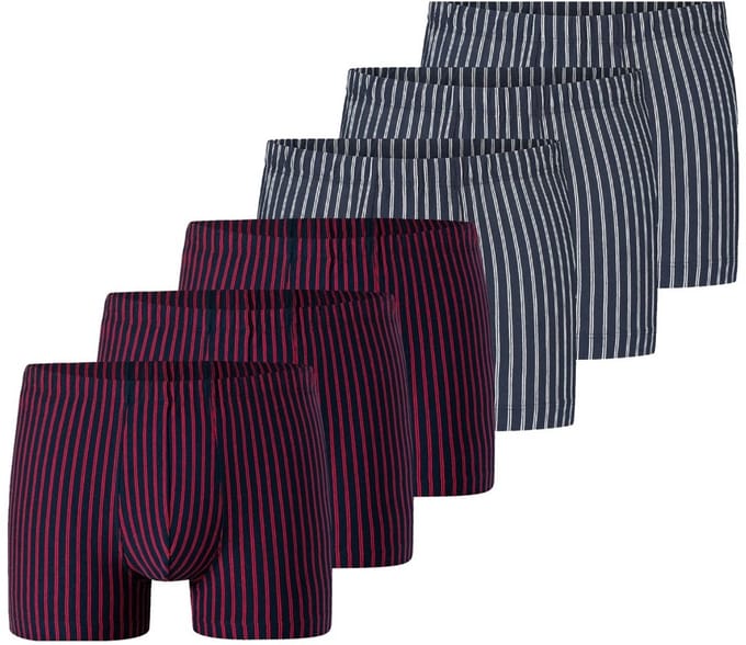 Schiesser Heren retro short / pant 6 pack 95/5 Essentials Cotton