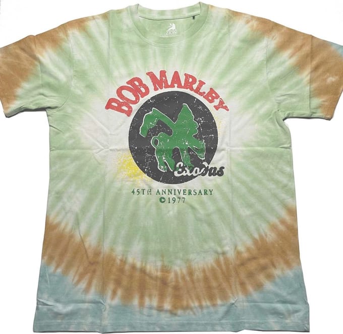 Bob Marley - 45th Anniversary Heren T-shirt - M - Multicolours