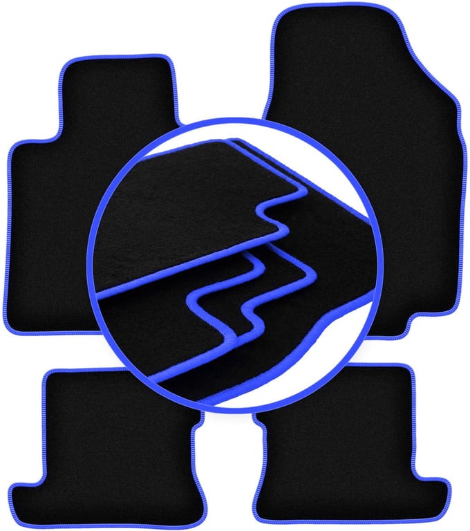 CARLUX-BLUE automatten voor: Nissan Micra K12 CC cabriolet (2003-2010)