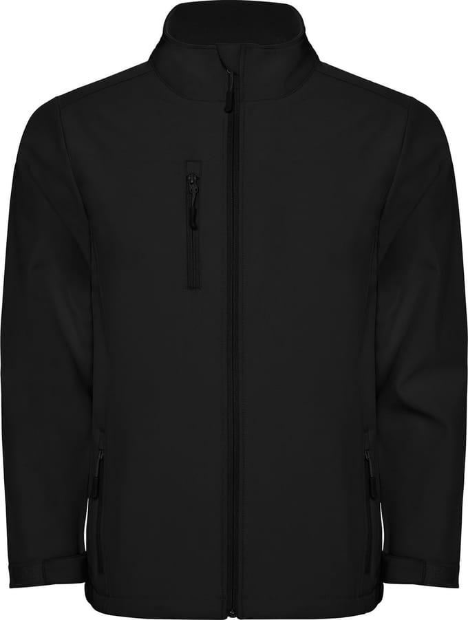 Roly Men´s Nebraska Softshell Jacket RY6436 - Black 02 - XXL