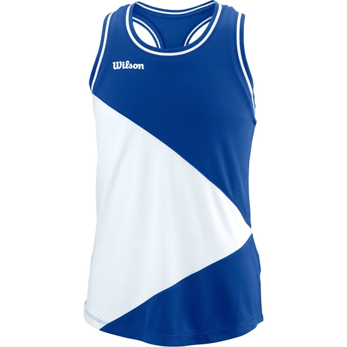 Wilson Team Tanktop Meisjes-Blauw,Wit