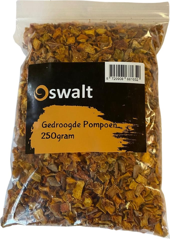 Oswalt gedroogde pompoen - 250 gram - knaagdiersnack
