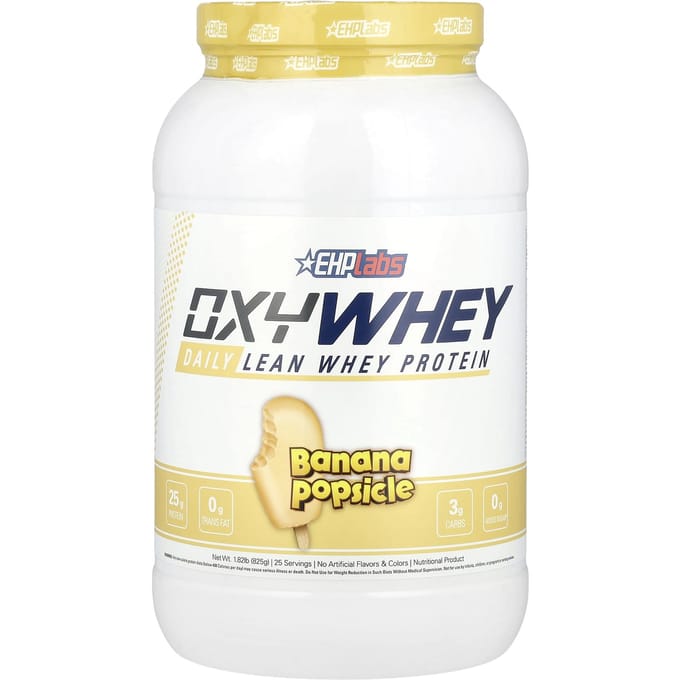 Oxywhey, Protéine de lactosérum quotidienne, Bâtonnet glacé banane, 825G (1.82Lb)