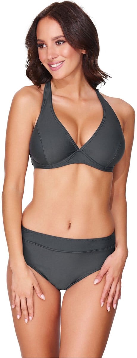 Antie Dames Bikiniset – Top – Slip – Grafiet(9154) – 80E/38 - MS-VO-BORNEO-nnn