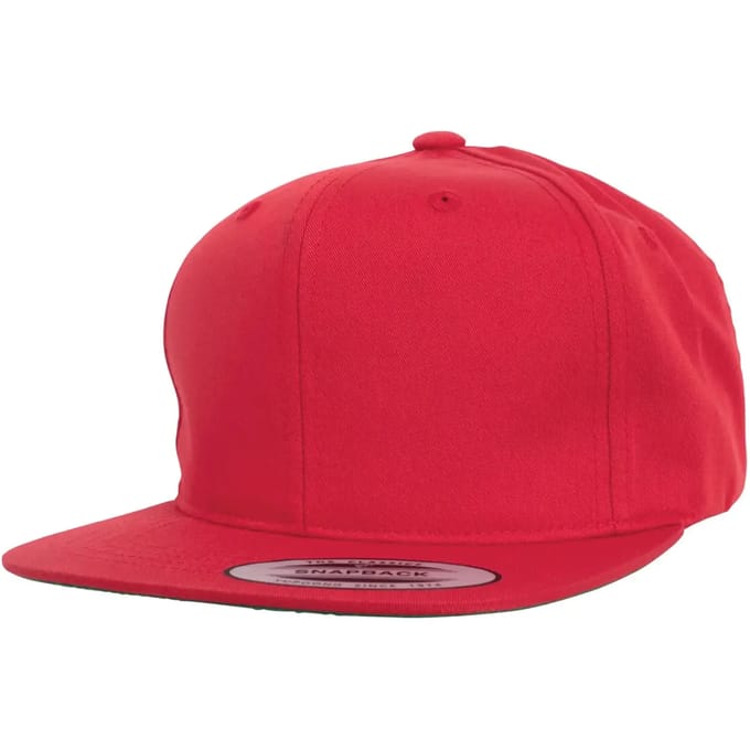 Urban Classics Snapback pet kinderen -Kids 5/6 jaar- Pro-Style Twill Rood