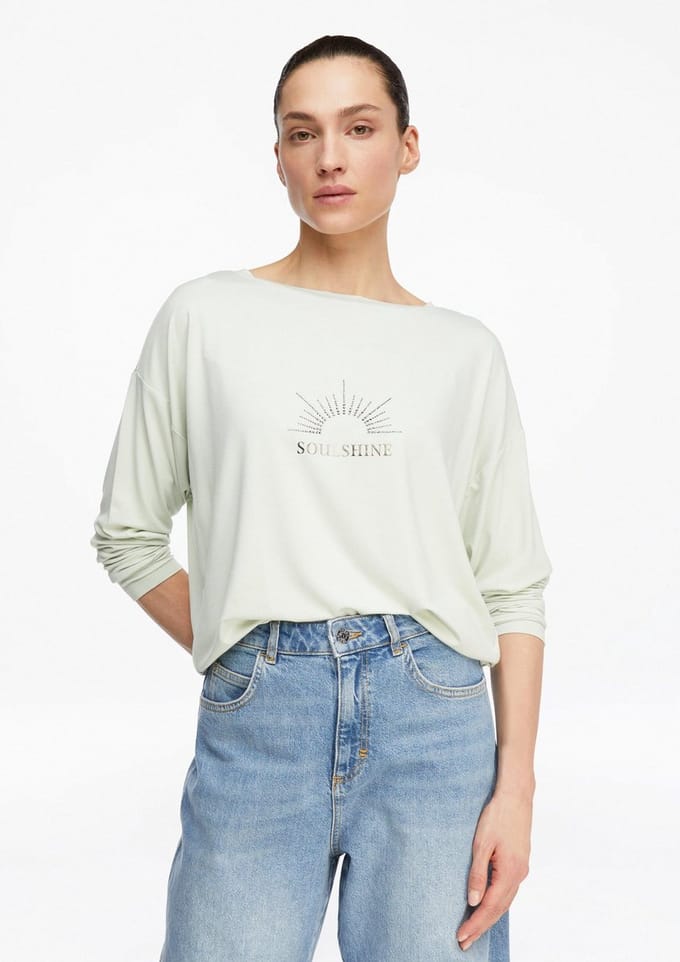 Casual Jersey Sweatshirt Dames COMMA