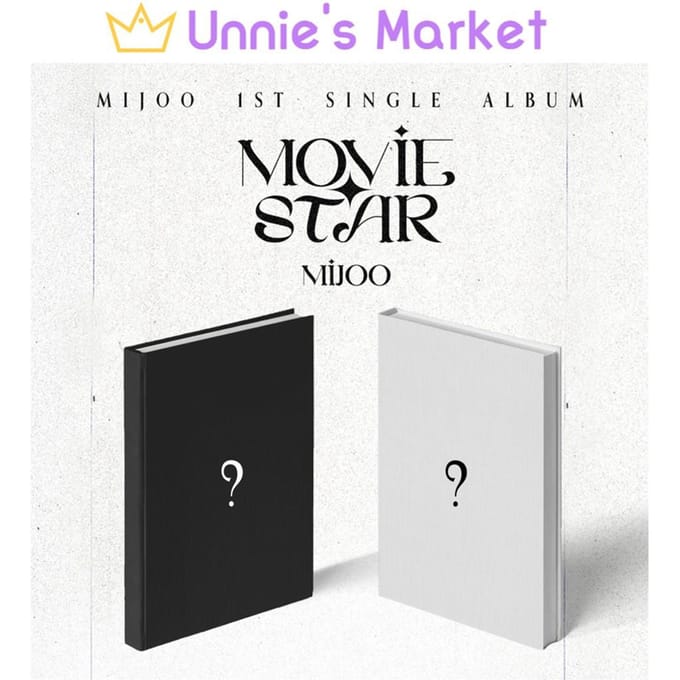 MIJOO 1e Single Album 'Movie Star' Classic ver white