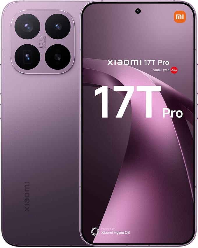 Xiaomi 17T Pro 12GB 256GB Paars