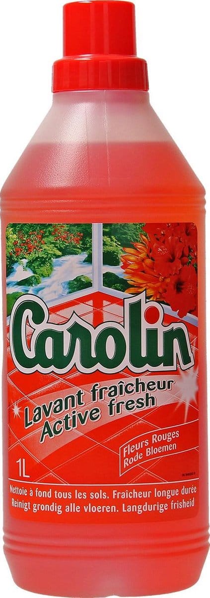 Carolin Vloerreiniger - Rode Bloemen 1L