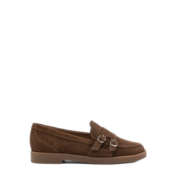Dames boot schoenen met twee gespen Ryłko Kinga
