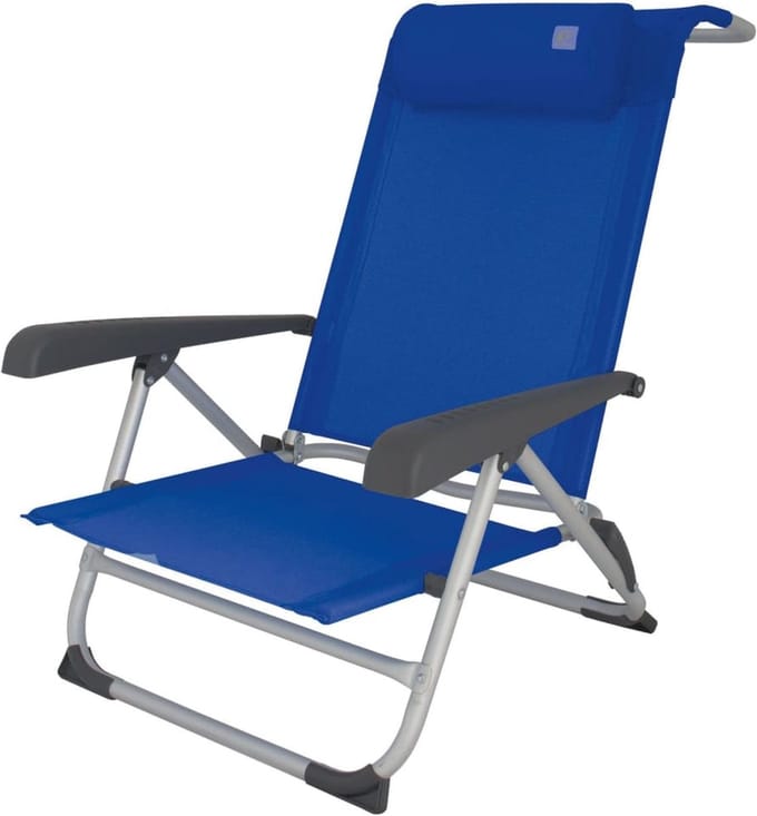 Eurotrail Acapulco - Campingstoel / Strandstoel - Royal Blauw