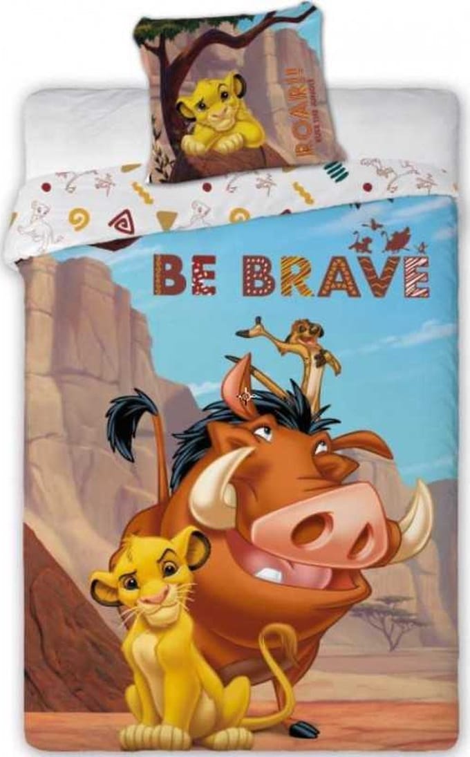 Disney - Lion King - Dekbedovertrek - 140x200cm - Katoen