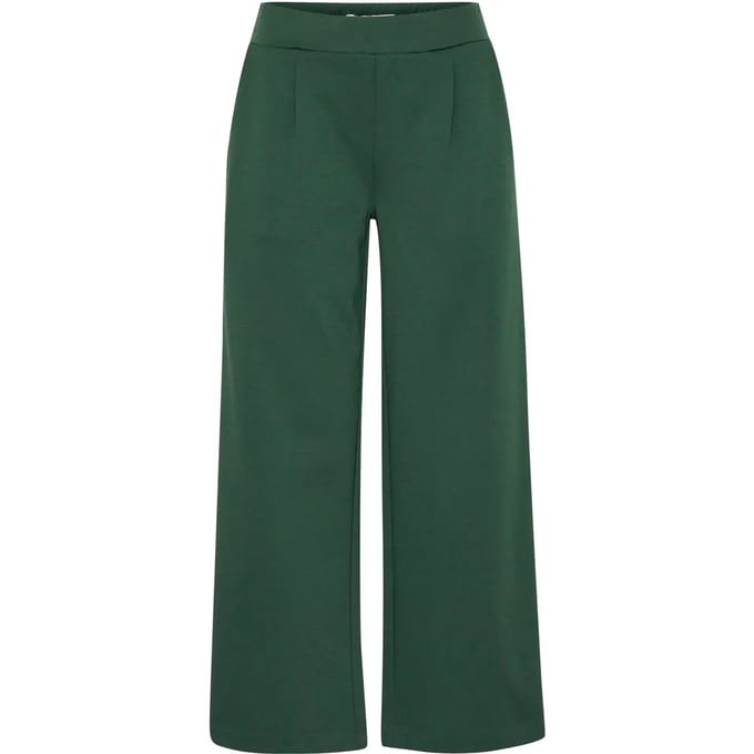 b.young - BYRIZETTA WIDE PANTS CROPPED - Dames - Regular fit jeans